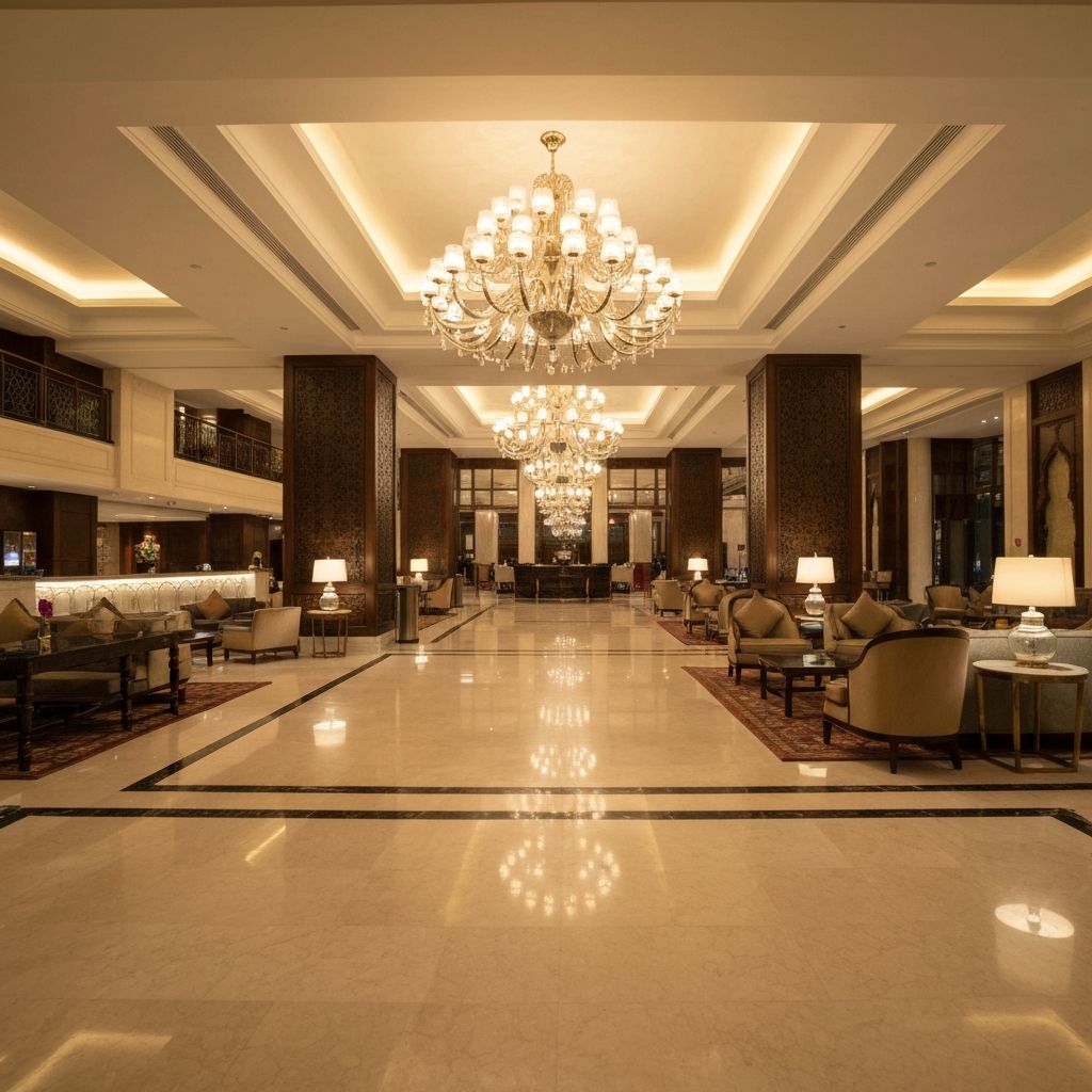 Hotel lobby