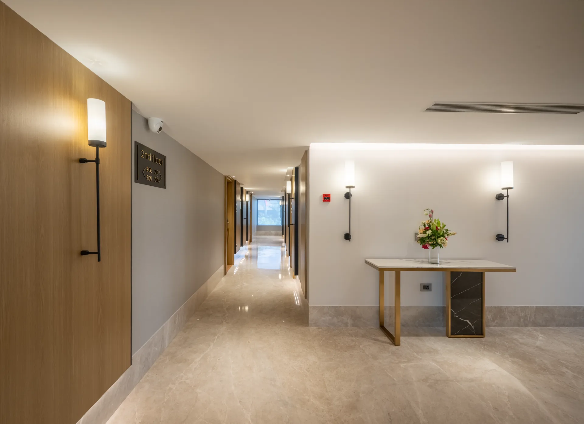 Second Floor Guest Corridor